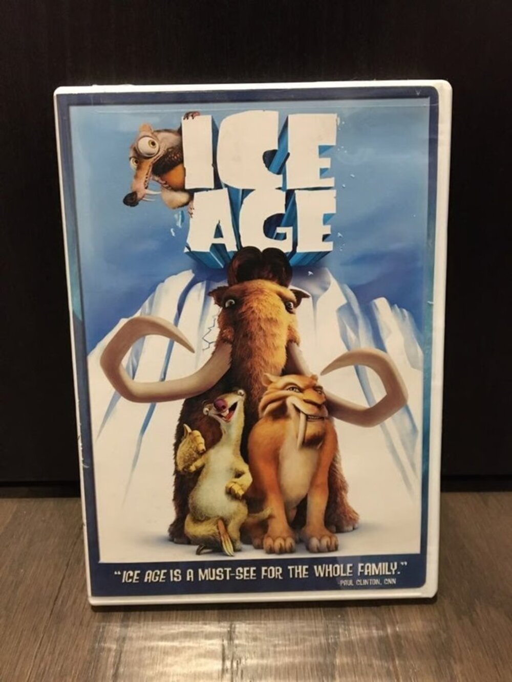 Ice Age DVD Case and Cover Artwork ONLY (NO DISC Included)